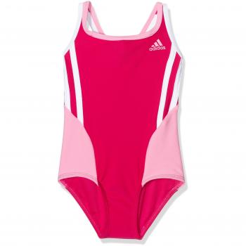 adidas BTS 1PC 3S KG - Bañador para niños, multicolor, talla 92
