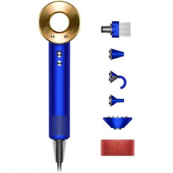 Secador Dyson Supersonic™ (Azul con detalles en oro de 23,75 quilates - 1600 W)