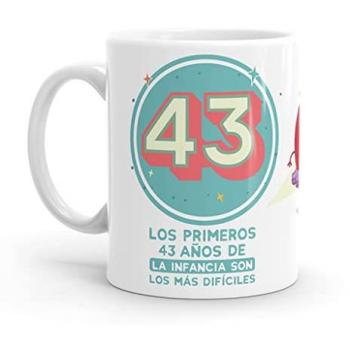Taza Original 40 Cumpleaños - Resistente al Microondas y Lavavajillas