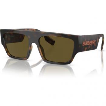 Burberry BE4397U Men's Square Sunglasses in Dark Havana