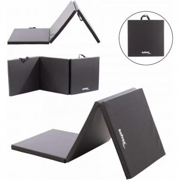 Colchoneta Plegable Softee 180x60x4 cm Negra