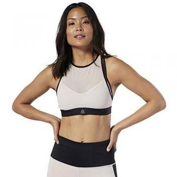 Reebok S Strappy Mesh Bra Sujetador Deportivo, Mujer, Buff, L