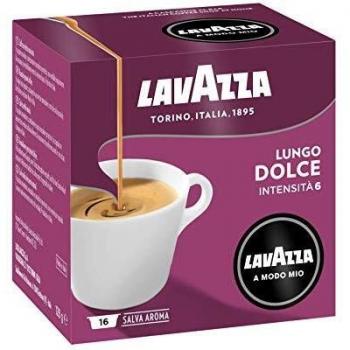 CAJA DE 16 CÃPSULAS DE CAFÃ‰ PARA LAVAZZA CREMA LUNGO A MODO MÃO ESPRESSO