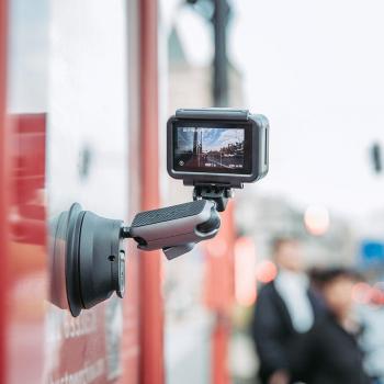 Soporte de Ventosa PGYTECH para Cámara de Acción Dji Osmo y GoPro 3-8, Montaje en Vidrio para Automóvil