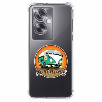 Funda de Silicona Antigolpes para Oppo A79 5G con Diseño Adventure y Dibujos