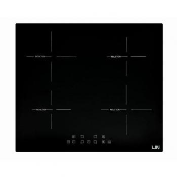 Placa de inducción LI-A23511 4 zonas 7400 W negra