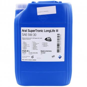 ARAL 20478 Super Tronic Long Life 5W-30 Aceite de Motor, 1 Litro