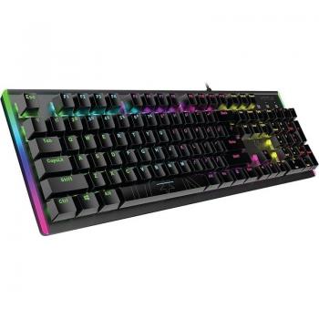 Vertux Comando Teclado Mecánico Gaming RGB Switch Azul