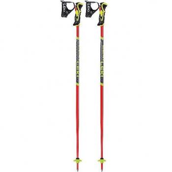 Leki Bastones WCR Lite SL 3D (Rojo brillante/Negro/Amarillo neón)