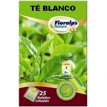 TE BLANCO 25 SOBRES FLORALP'S