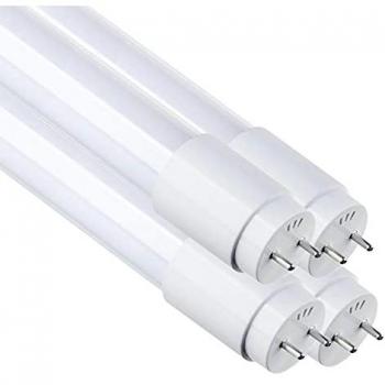 Tubo LED 120cm, 18W, Standard T8 G13, 1800 lúmenes, cebador incluido, color blanco frío (6500K), conexión un lateral
