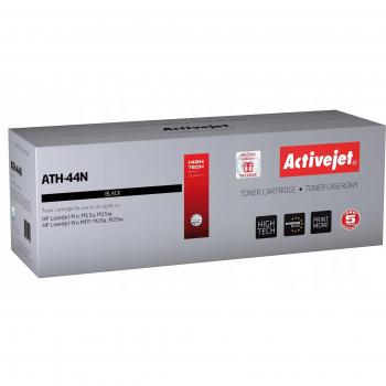 Tóner Activejet ATH-44N Negro, compatible con impresoras láser, rendimiento de 2,500 páginas, color negro