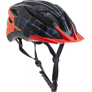 Lazer Vandal Bicicleta Casco, Todo el año, Unisex, Color Black Flash Orange, tamaño Small