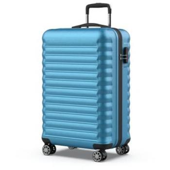 Maleta Mediana Numada Upfly 24' ABS Azul Eléctrico con Cierre de Combinación y 4 Ruedas Dobles 360 (63x39,5x26,8cm)