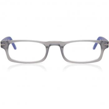 Gafas Recetadas Anti-Azules Rectangulares de Plástico Grises para Hombre - SmartBuy Collection
