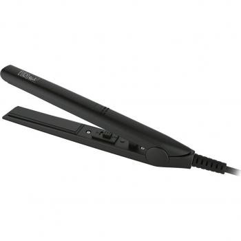 Eurostil Mini Plancha de Pelo Cerámica Negra 22W