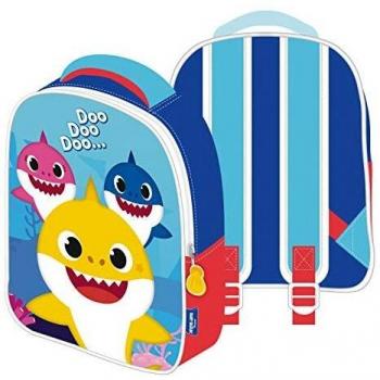 ARDITEX SK13835 Mochila 3D de 26x32x10cm de Nickelodeon-Baby Shark