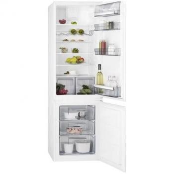 AEG SCK618F3FS Frigorífico Combi Integrable de 177 x 54,8 cm en Color Blanco
