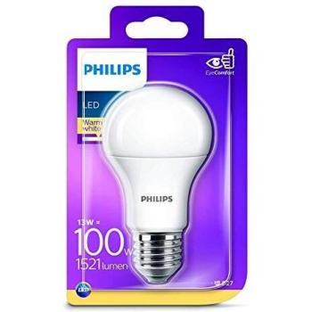 Philips 929001234501 - Bombilla LED estándar, casquillo E27, consume 13 W