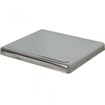 Jocca - Protector encimera de gas, vitrocerámica e inducción | Cubre Encimera Gas | 52.5 x 60.5 x 5.5cm | Acero Inox