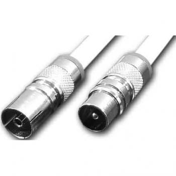 Cable Coaxial Televes Preisner TAK2015, 1.5m, Conectores IEC, Alta Protección (120 dB)