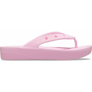 Chanclas de mujer Crocs Classic Platform Flip rosa - Talla 39-40