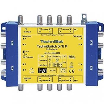 TechniSat TechniSwitch - Multiswitch para equipos por satélite, gris