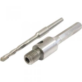 Klingspor 236442 Adaptador para Broca, ADS 200, Hexagonal Alojamiento, Válido para DD 600 U, 115 mm