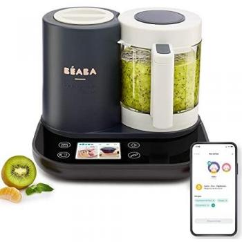 BEABA Babycook Smart Procesador de Alimentos para Bebés, Color Gris Oscuro