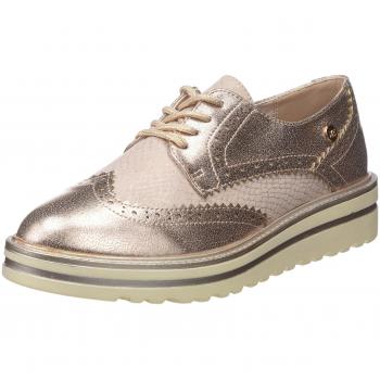 XTI 47799, Zapatos de Cordones Oxford para Mujer, Rosa
