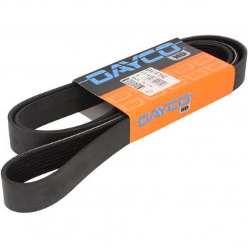 Correa acanalada en V DAYCO 8PK1875HD, tipo de producto: correa V-ribbed, dimensiones: longitud 1875 mm, ancho 8 mm, alta resistencia y durabilidad