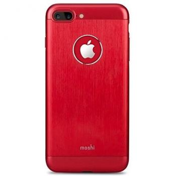 Funda rígida Moshi Armour para iPhone 7 Plus - Rojo Carmesí
