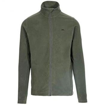 Trespass Tadwick - Chaqueta de forro polar antibolitas para hombre, 140 g/m², Hombre, Chaqueta de forro polar antibolitas, 140 g/m²., MAFLMFTR0001_BAIM, albahaca, M