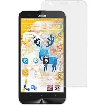atFoliX Película Protectora Compatible con ASUS Zenfone 2 Laser ZE601KL Lámina Protectora de Pantalla, antirreflejos y amortiguadores FX Protector Película
