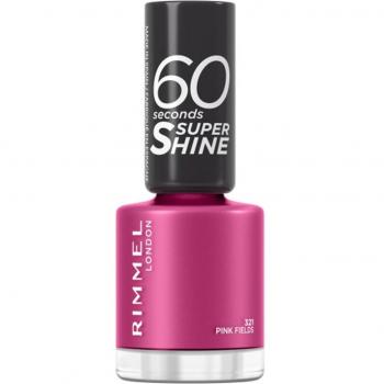 Rimmel 60 Seconds Super Shine Nail Polish Shade 321 Pink Fields 8 ml