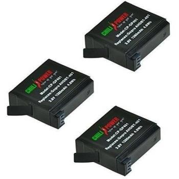 ChiliPower GoPro AHDBT-401 3x Batería