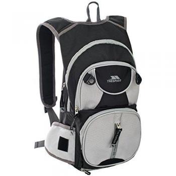 Trespass Terminal Mochila, Unisex Adulto, Negro