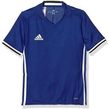 adidas Condivo 16 Jsy Y, Camiseta para Niños, Azul/Blanco