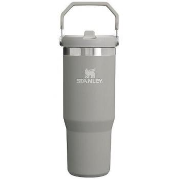 Stanley Classic Iceflow Flip Straw Tumbler - 0.89L Stainless Steel Water Bottle - Red/Ash - Unisex