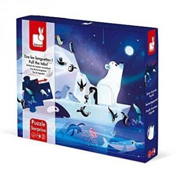 Janod - Surprise Puzzle 20 Pieces - Under the Stars - From 2 Years Old, J02688