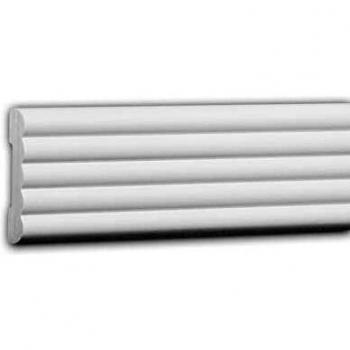 Moldura Decorativa de Pared Profhome 151356 Estilo Moderno Blanca 2 m