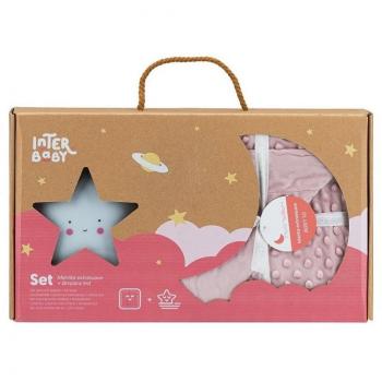 Set regalo Interbaby: Manta Burbuja + Lamparita Estrella