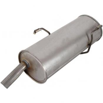 Silenciador trasero Walker 21884 - Silenciador posterior, compatible con varios modelos de vehículos, diseño de acero inoxidable, fácil instalación, reduce el ruido del escape, durabilidad mejorada