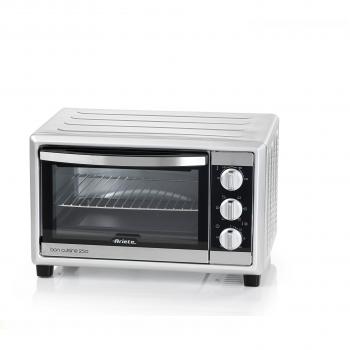 Ariete 984 Independiente Eléctrico 25L 1500W Negro, Plata - Horno