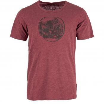 Ternua ® Adagdak Camiseta, Hombre, Burgundy, S
