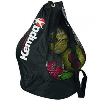 Kempa Bolsa Para Balones Logo Negro - Bolsa para balones, color negro, con logo de la marca Kempa