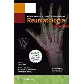 Manual Washington de especialidades clí­nicas. Reumatología