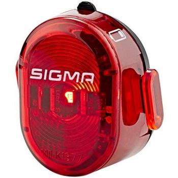 Sigma Sport LED Battery Powered Lights Nugget II, 400 m Visibility, Rechargeable Rear Bike Light, StVZO