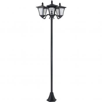 Farol Solar de Jardín con 3 Luces LED Impermeable IP44