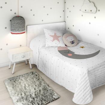 HACIENDO EL INDIO Colcha bouti Sleeping Moon Cama 90 cm